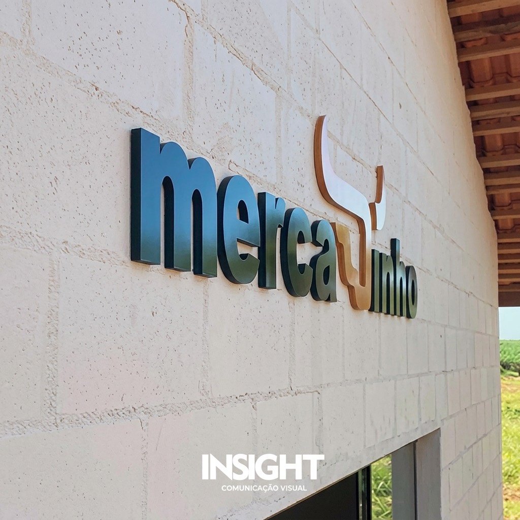 Letra caixa para empresa em Foz do Iguaçu — Letras Caixa