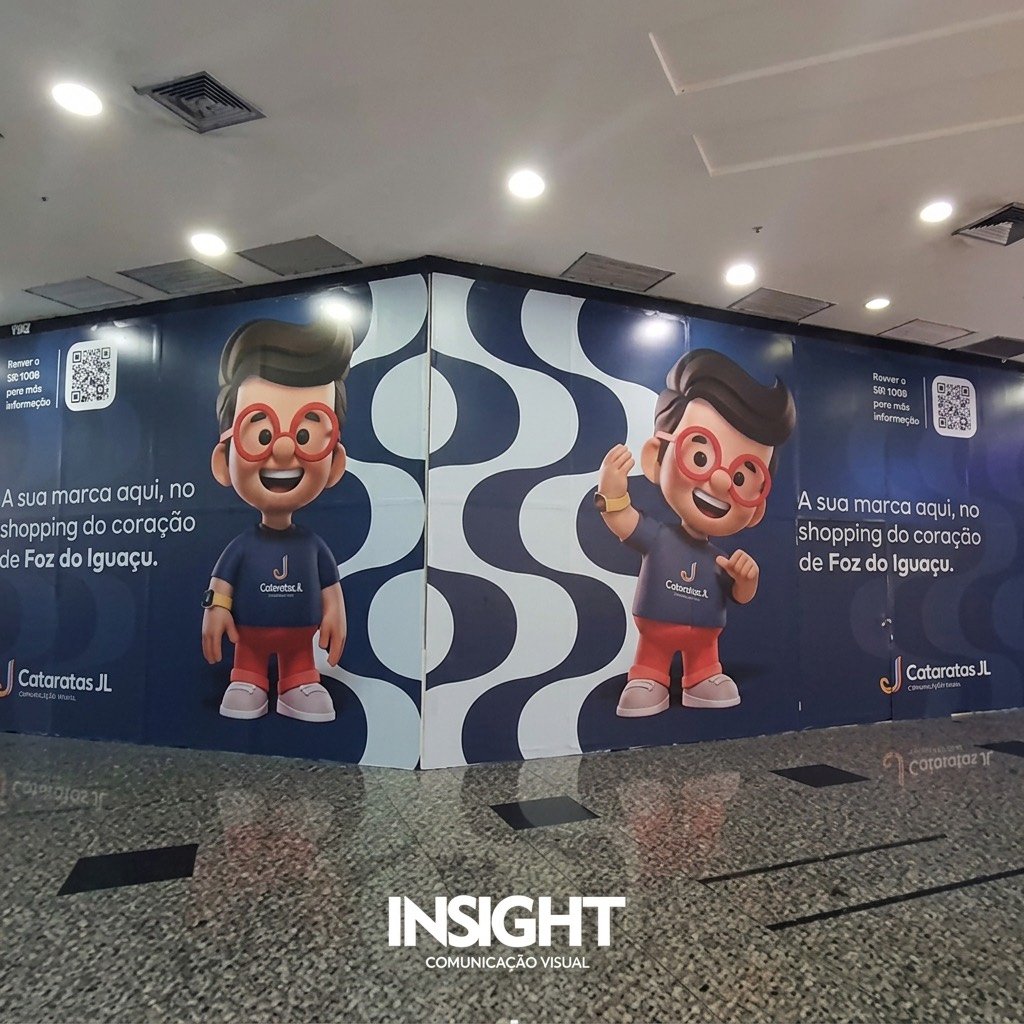 Adesivação de vitrine para loja — Adesivos
